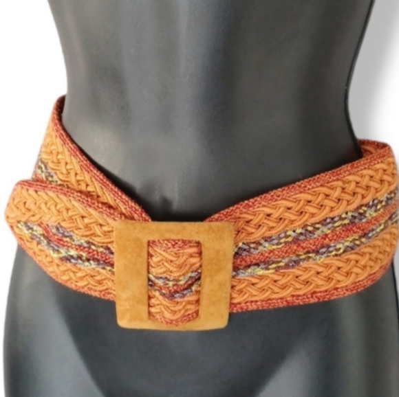 Karen Palmer Woven Belt Size S - Picture 2 of 8